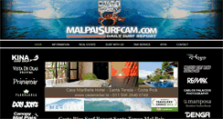 Desktop Screenshot of malpaisurfcam.com